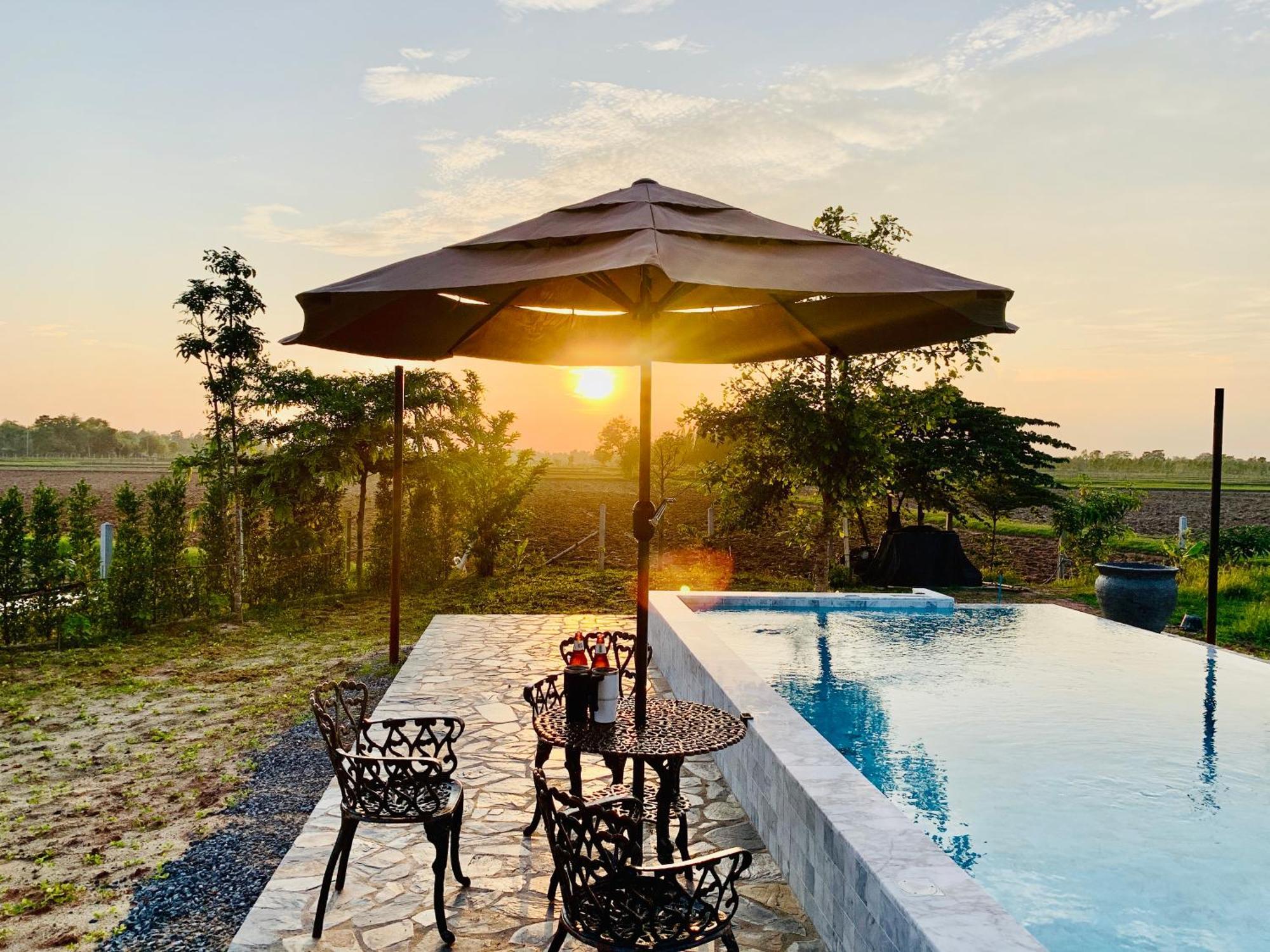 Rang Robin Farmstay For 4 With Pool Ban Wang Muang Екстериор снимка